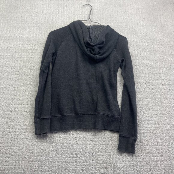 VTG Y2K Billabong Billy Girls Hoodie Zip Up Girl Sz M Skater Grunge Grey Surf - Picture 12 of 14